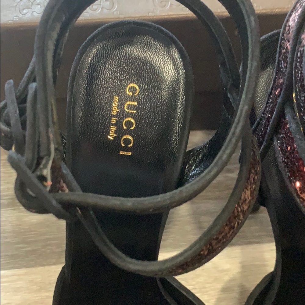 Gucci High Heel Sandals size 8.5 - Picture 3 of 6